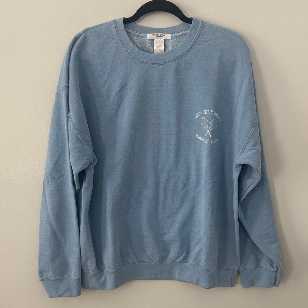 Perfect Social T Sweatshirt Beach Club Large/Xlarge Loungewear Travel  Outfit